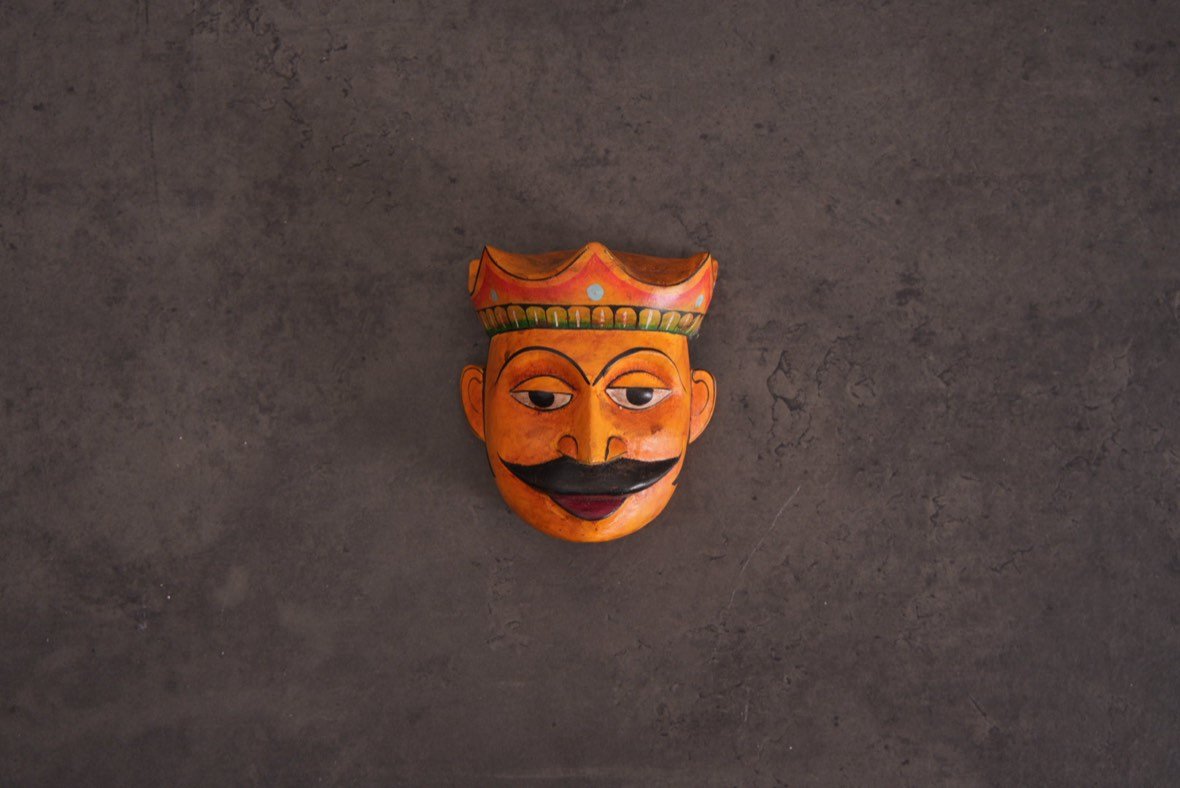Colourful decorative mask